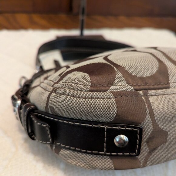 Coach Zoe Mini Signature Shoulder Bag F41856 - Picture 8 of 11